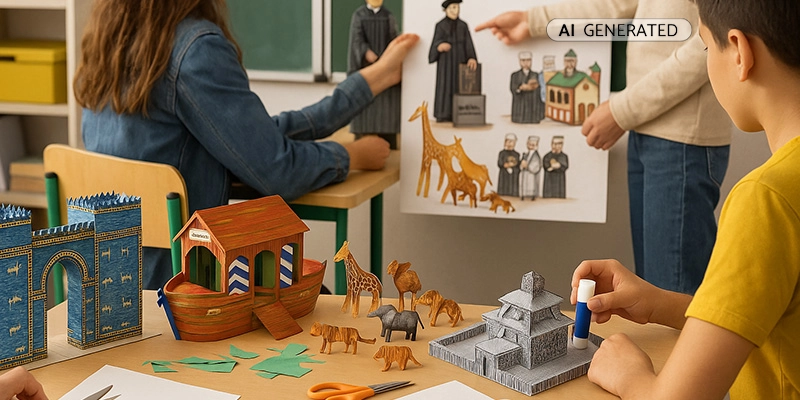 Antike Bastelvorlagen in der Schule | Der Römer Shop