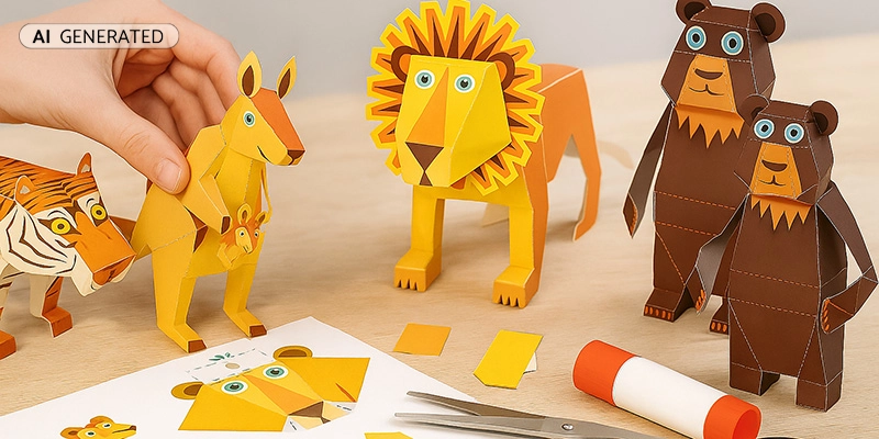 Papierbasteln mit tollen Tiermotiven | Der Römer Shop