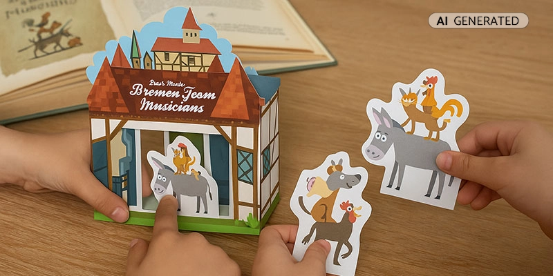 Bastelspaß mit Papiertheatern in der Schule | Der Römer Shop