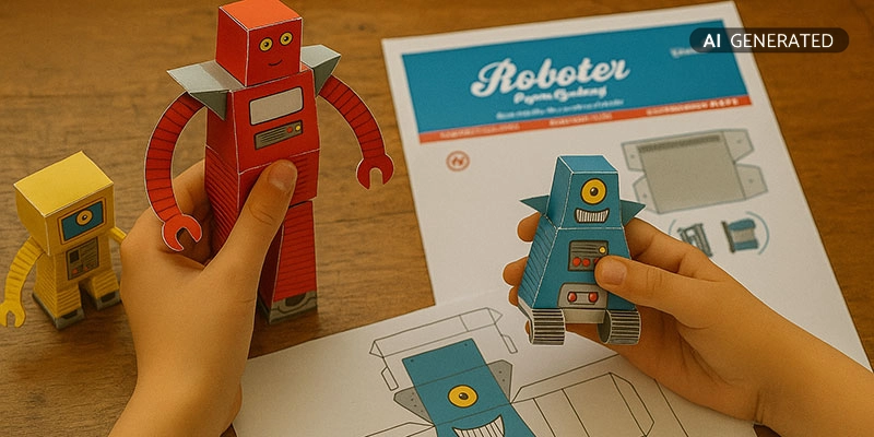 Modellbau aus Papier mit technischen Modellen | Der Römer Shop