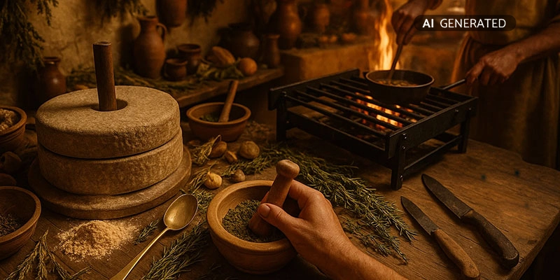 Römische Gewürze und Kochutensilien – Tafeln wie Lucullus | Der Römer Shop