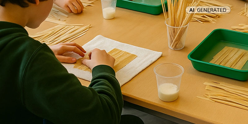 Papyrus herstellen im Unterricht | Der Römer Shop