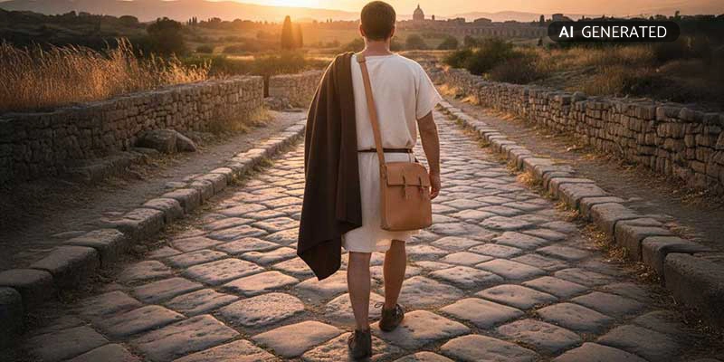 Römische Schuhe und Taschen – authentische Nachbildungen | Der Römer Shop