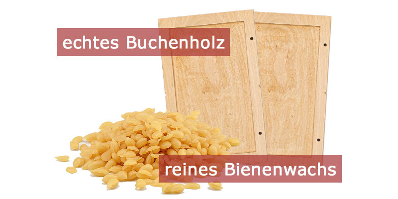 Wachstafeln aus Buchenholz | Der Römer Shop