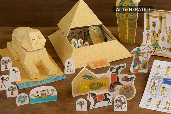 Bastelvorlagen Thema Ägypten für den Unterricht | Der Römer Shop