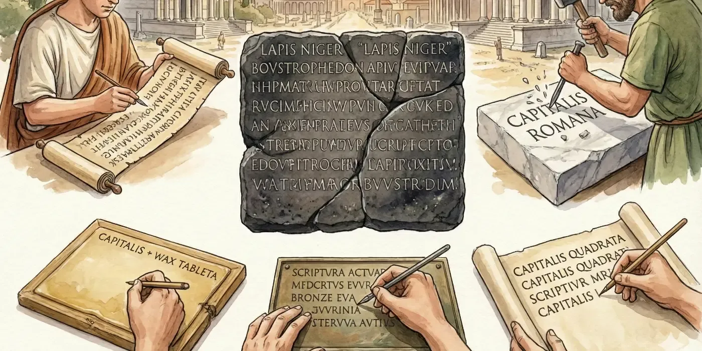 Schrift - Römisches Schrift | Der Römer Shop