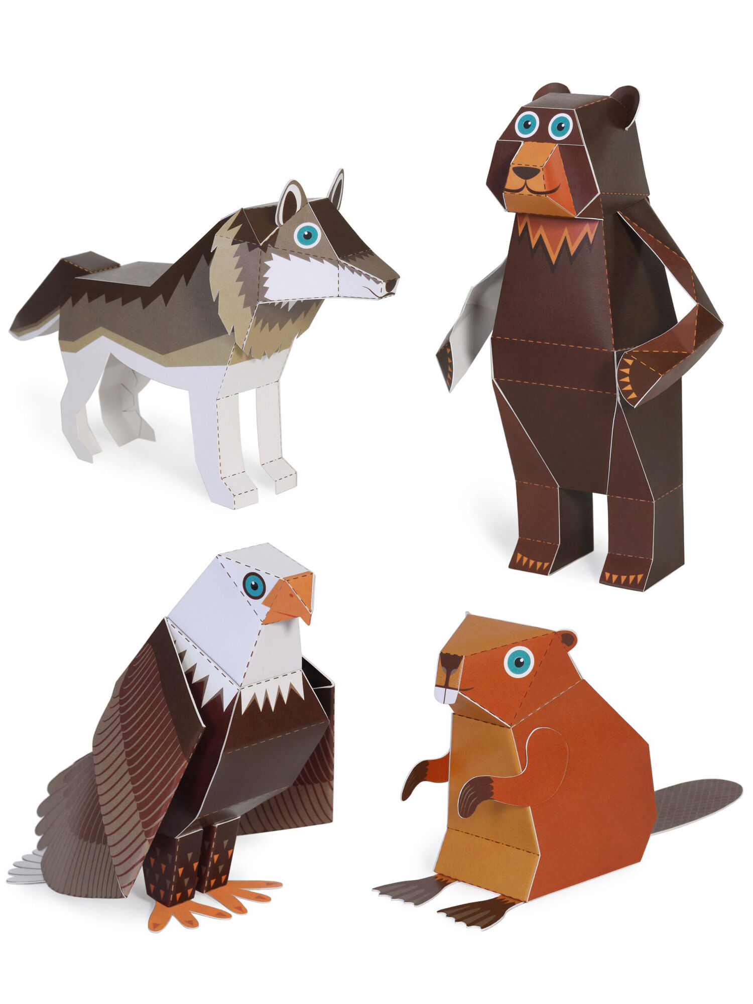 Papercraft animals