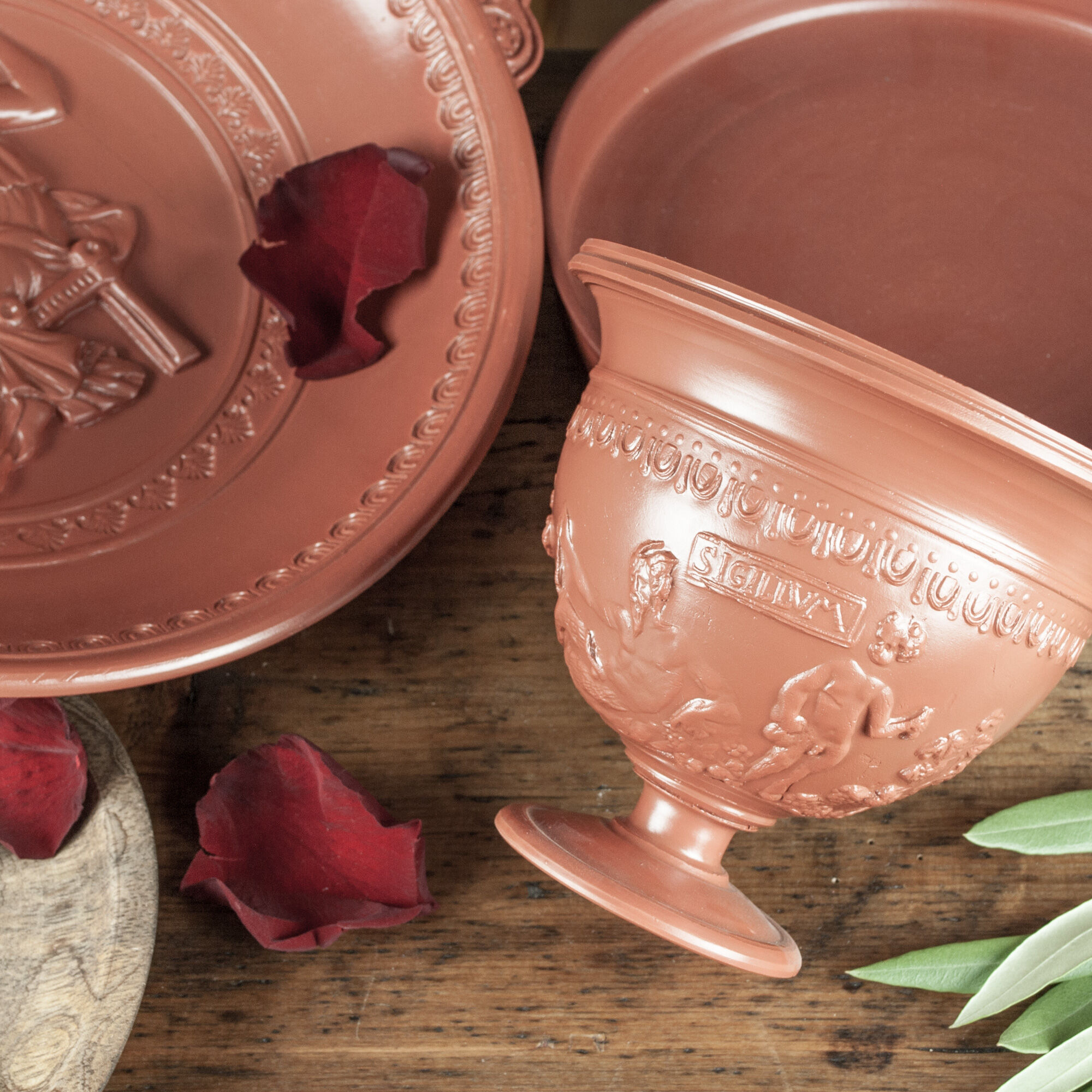 Roman Plates & terra sigillata bowls