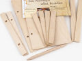 Wax board craft set Ostia, double board 19x11cm for teaching incl. pen