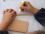 Juego de artesanía de tablero de cera Ostia, tablero doble 19x11cm para la enseñanza incl. bolígrafo