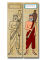 Bookmark craft Rome deity Jupiter - Zeus, father of the gods, 19x5cm papyrus print paper