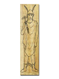 Lesezeichen basteln Rom Gottheit Merkur - Hermes, Gott der Reisenden,19x5cm Papyrusdruck Papier
