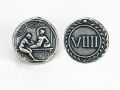 Antike Bordellmünze Spintria VIIII,  römische...