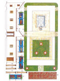 Kartonmodellbau Römisches Haus, antike Bauwerke