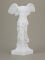 Estatua Nike de Samotracia Victoria Diosa Figura Escultura 19cm Blanco
