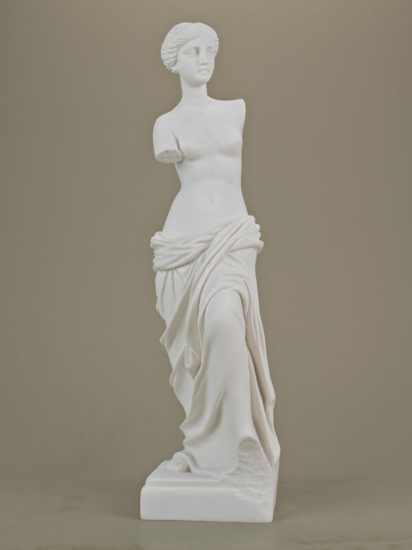 Venus von Milo Figur Kunst Design Göttin Aphrodite bronziert Rekonstruktion