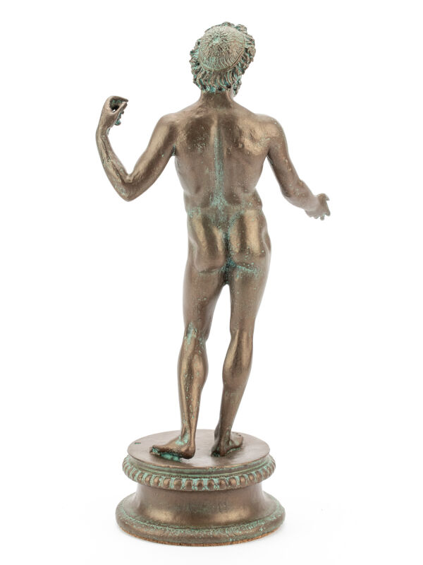 Statue Jupiter - Zeus Statue Skulptur 30cm bronzefarben