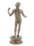 Statue Jupiter - Zeus Statue Skulptur 30cm bronzefarben
