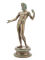 Estatua Júpiter - Zeus Estatua Escultura 30cm color bronce