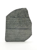 Relief stone of rosette 18x14cm replica, Rosetta stone,...