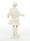 Statue Lar, bright, 17cm, Roman god of protection for families and houses, places