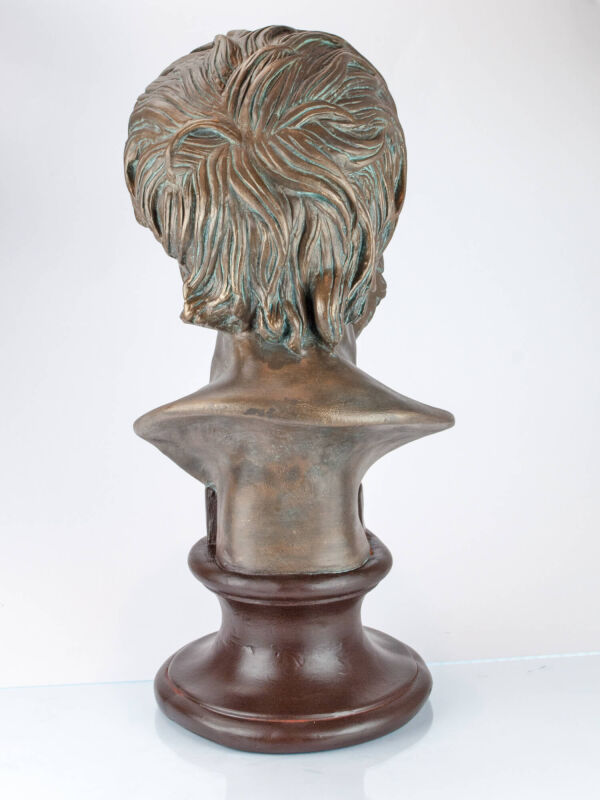 Seneca Lucius Annaeus bust bronze