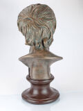 Séneca Lucio Angeo busto de bronce