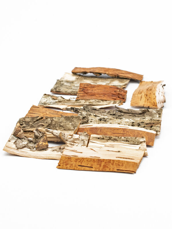 Birch bark fragments, birch tinder 25g