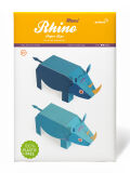 Modelos de papel Rhino Maxi para manualidades