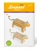 Leopard Maxi Bastelbogen Papiermodelle