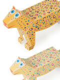 Tiere aus Afrika Leopard Maxi groß, DIY Bastelbogen für Papiermodelle, Kartonmodellbau, Papercraft | 100% Recyclingpapier