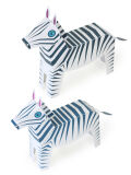 Tiere aus Afrika Zebra Maxi, DIY Bastelbogen für...