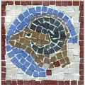 Mosaikset Tierkreiszeichen Widder - Zodiac 9x9cm