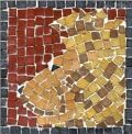 Juego de mosaico signo zodiacal Leo  - Zodiaco 9x9cm