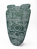 Narmer palette relief stone