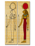 Bookmark Egypt Goddess Sakhmet Real Papyrus