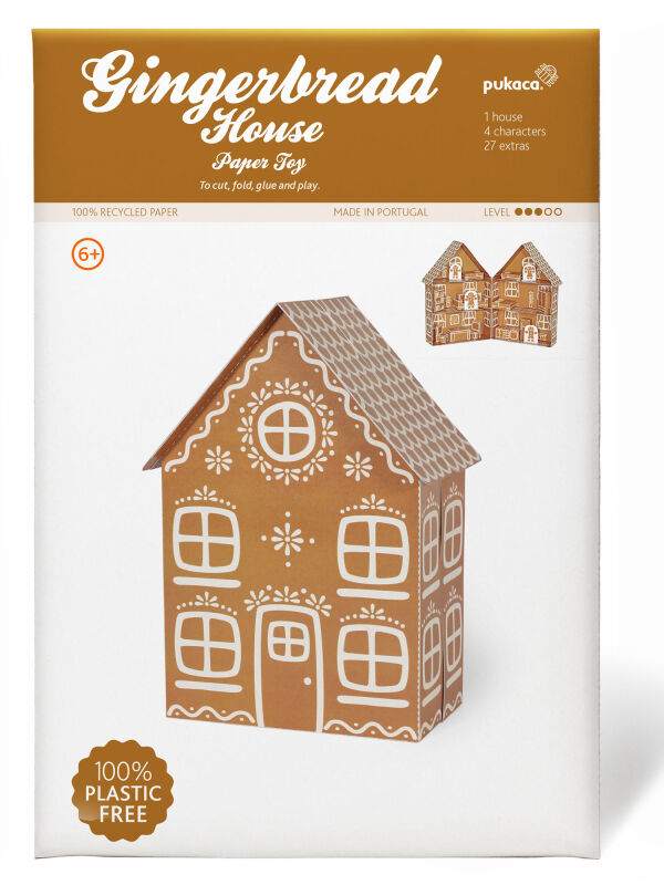 Gingerbread House craft sheet