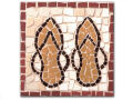 Conjunto de artesanía en mosaico Zapatillas de...