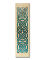 Lesezeichen Kelten Ornament 1 selbst basteln aus Pergamentersatz