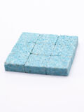 Mosaic tiles Byzantic light blue - 10x10x4mm -200g