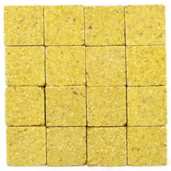 Mosaiksteine Byzantic Zitronengelb - lemon 10x10x4mm -200g