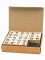 Stamp set with ink pad - 26 ABC stamps