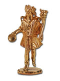 Lar estatua Patera a la derecha, bronce auténtico,...