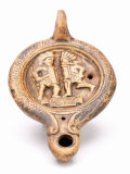 Lampe à huile Gladiateurs ACVVIVS vs. HERMEROSS...