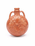 Taza de Gladiadores de Llama, vaso de bebida romano con...