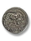 César sestercio - réplica de moneda romana