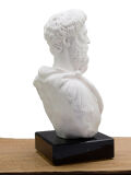 Marcus Aurelius Büste - römischer Kaiser Statuen mit Sockel - Skulpturen Replik des Philosophen und Imperator