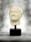 Busto emperador romano Vespasiano Busto con pedestal