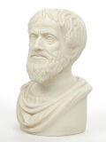 Estatua de Aristóteles de los filósofos griegos