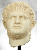 El emperador romano Nerón hizo un gran busto